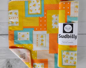 Vintage Patchwork / Reusable Nonpaper Towels