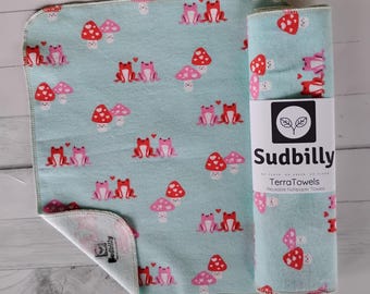 Love Frogs / Reusable Nonpaper Towels