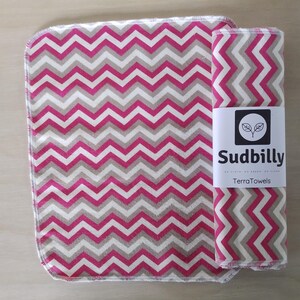 Chevron / Toalhas de papel reutilizáveis – Toalhas de cozinha ecológicas – Toalhas de papel flanela – Guardanapos reutilizáveis com desperdício zero – Rolo de toalhas de pano