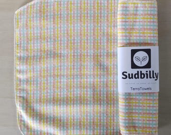 Pastel Plaid / Reusable Paper Towels