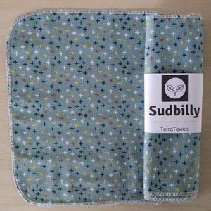 Star Burst / Toalhas de papel reutilizáveis – Toalhas de cozinha ecológicas – Toalhas de papel flanela – Guardanapos reutilizáveis com desperdício zero – Toalha de pano
