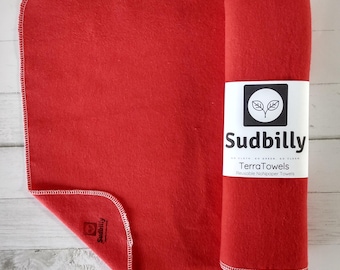 Red / Reusable Nonpaper Towels