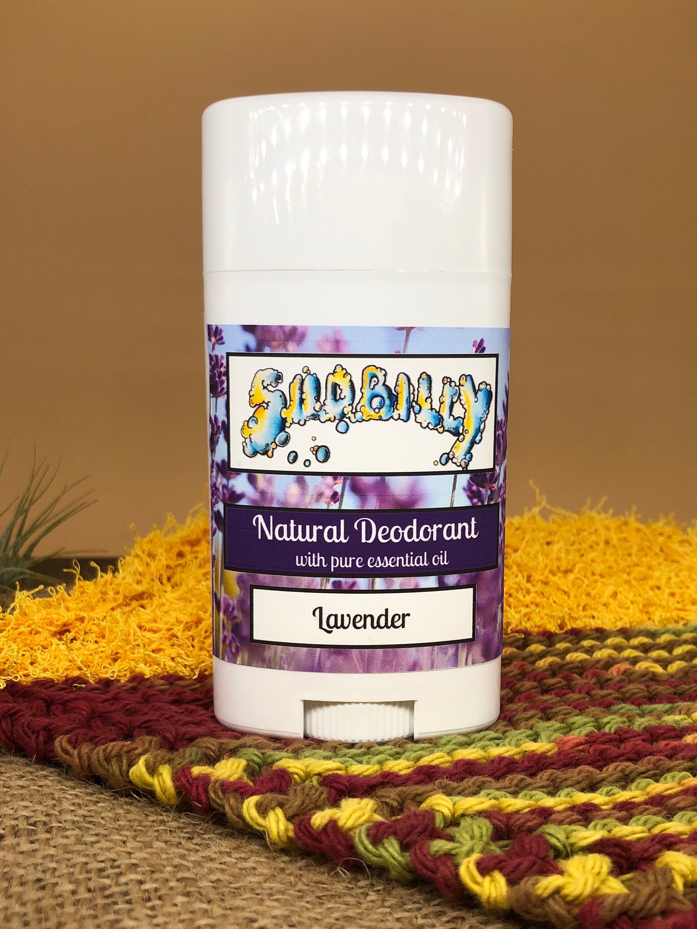 Aluminum Free Lavender Deodorant, Baking Soda Free