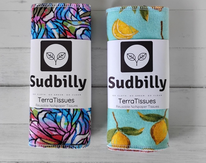 Featured listing image: TerraTissues – Reusable Cotton Tissues