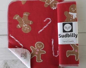 Gingerbread  / Reusable Nonpaper Towels