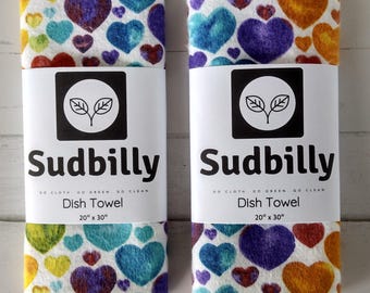 PLUR / 100% Cotton Flannel All Purpose Dish Towel