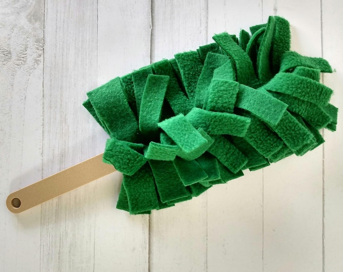 Featured listing image: Reusable Fleece Duster with 3D Printed Handle