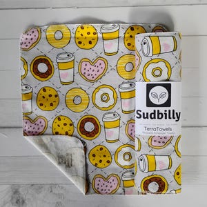 The Homer Reusable Flannel Kitchen Towels Appalachian Handmade Reusable Kitchen Towels – Eco Friendly Paper Towel Alternative