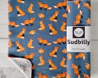 Foxes / Reusable Nonpaper Towels