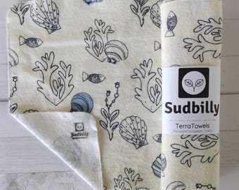 Sea Life / Reusable Paper Towels