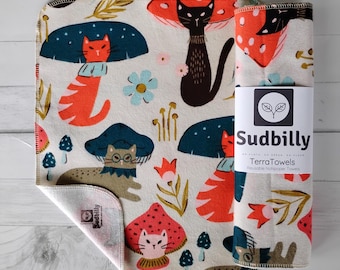 Mush Kitty / Reusable Nonpaper Towels