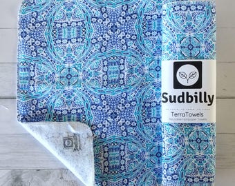 Blue Medallion - Reusable Nonpaper Towels