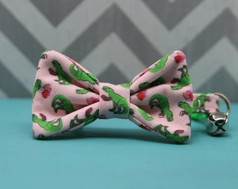 Cat Bow Tie Collar - Lover Not a Fighter - Breakaway w/ Bell