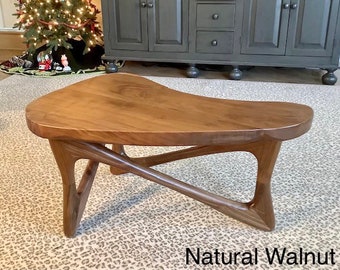 Prism Kidney - Handcrafted Mid Century Modern Kidney coffee table