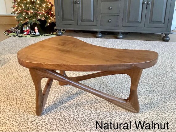 Kidney Shaped Coffee Table - Etsy