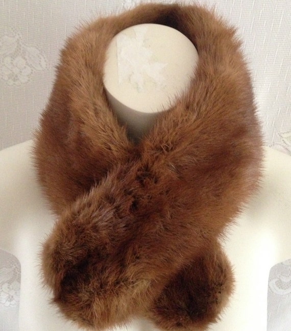 fox fur stole vintage