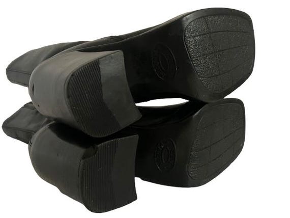 Steve madden vintage black booties hotsell