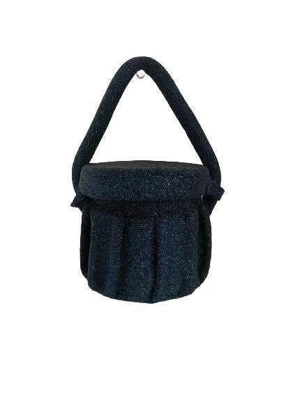 ♠️1940’S BEADED BUCKET♠️ 1940s Top-Frame Beaded Evening Bag. For Sale at Ruby Lane main image 3