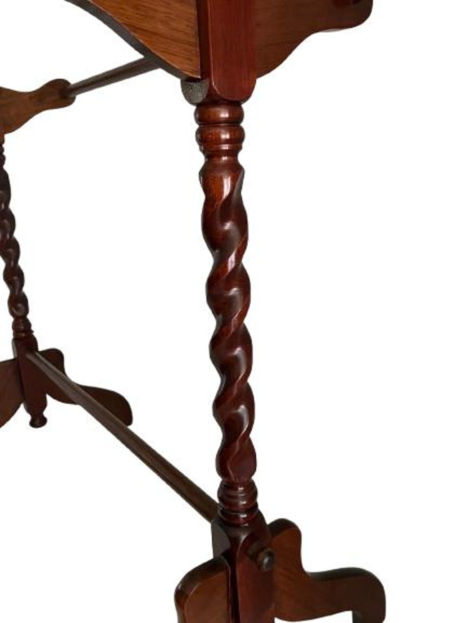 Vintage Wooden Quilt Rack • Blanket Rack • Turned Spindle Wood ...