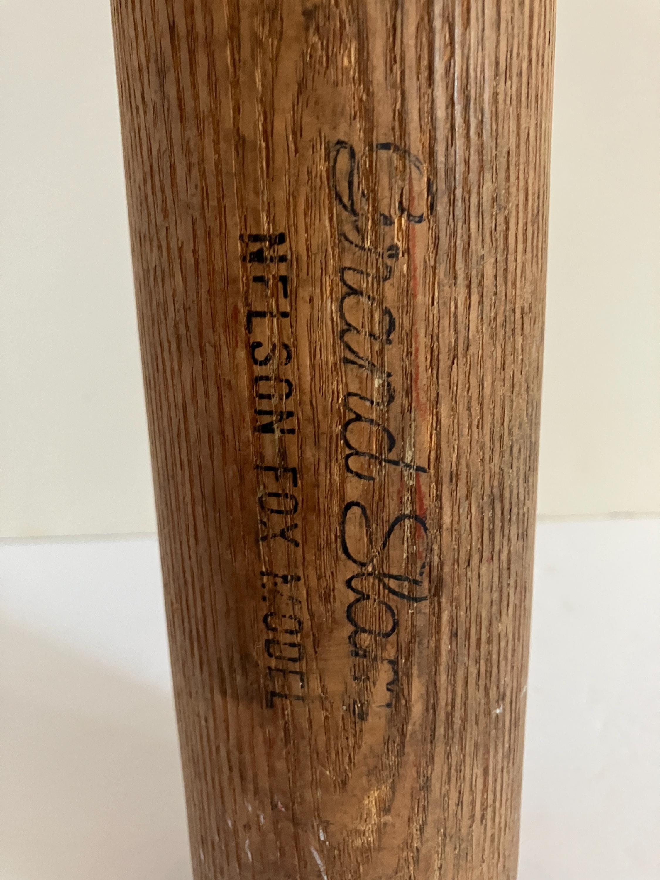 Rare Vintage 1950s Nelson (nellie) Fox Grand Slam Bat • No. 180