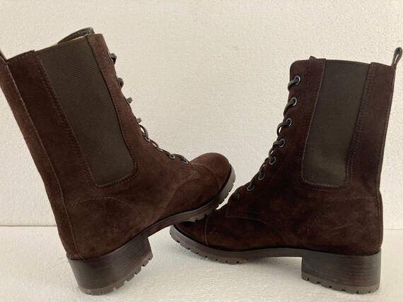 Tory burch suede ankle boots 2025