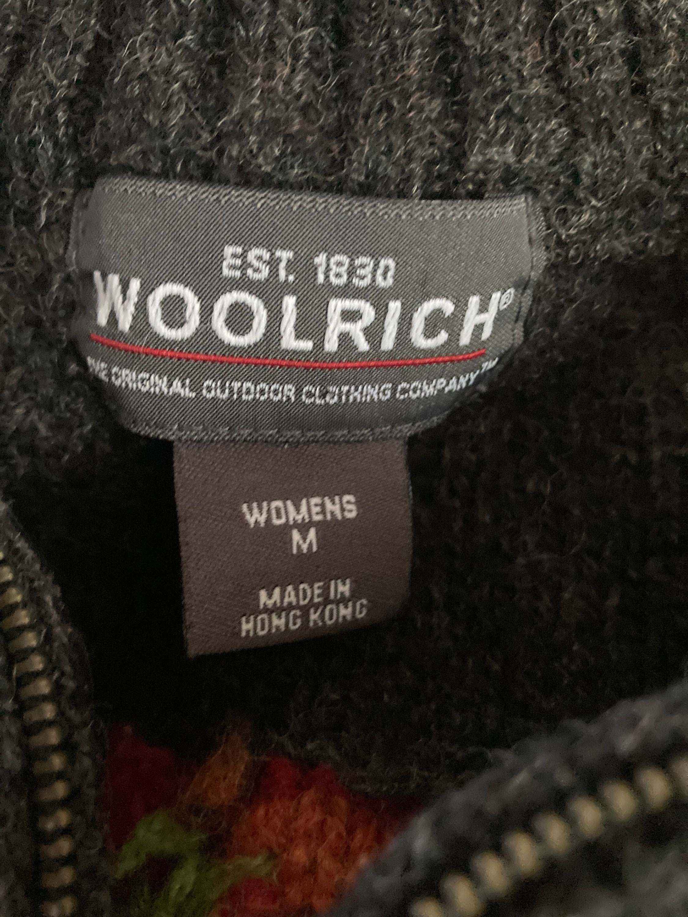 Vintage Woolrich Wool Sweater Christmas Present Themed 1/4 Zip - Etsy