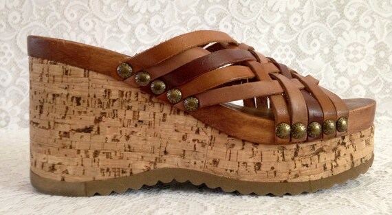 candies platform sandals