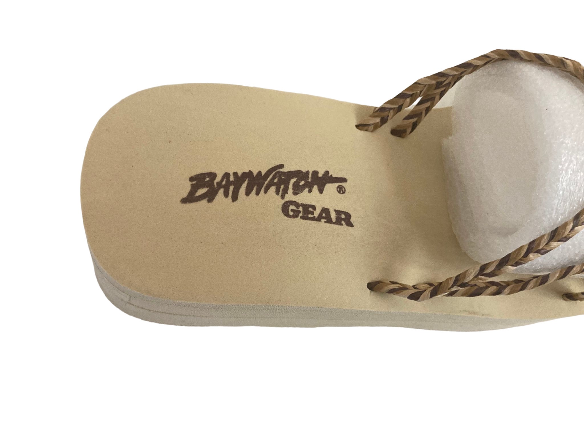 Rare Baywatch Gear • Vintage 90s • Y2K Platform Chunky Slide