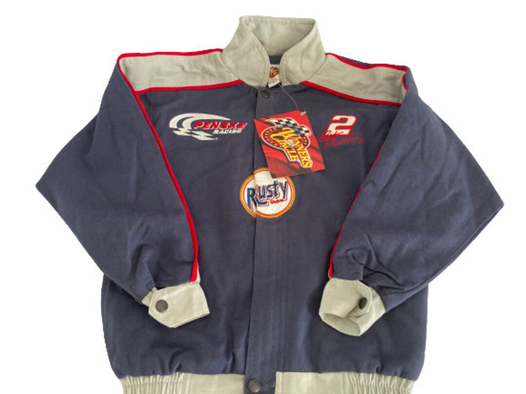 Vintage Winners Circle Rusty Wallace Kids NASCAR Penske Racing Jacket ...
