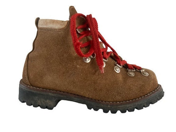 Vintage Dunham Brown Suede Leather 