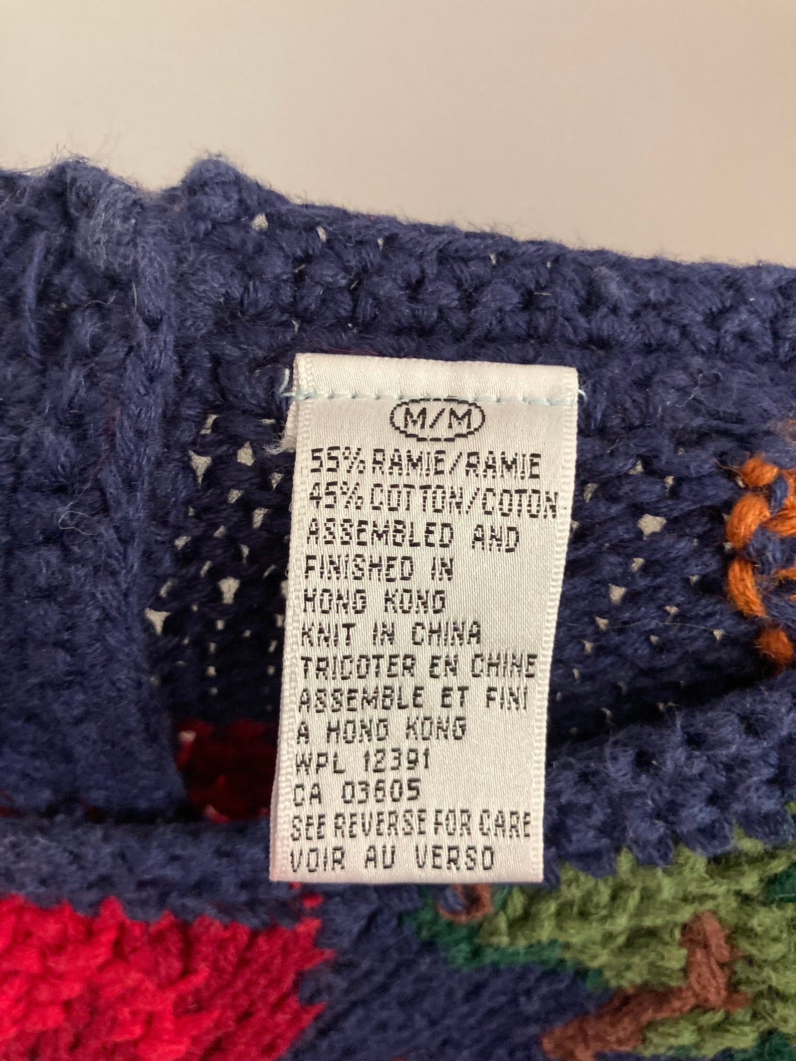 Vintage Faith Mountain Hand Knitted Chunky Sweater Leaf Themed Etsy