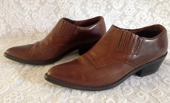 WILD PAIR Vintage 80's Ankle Booties Shoes Slip On
