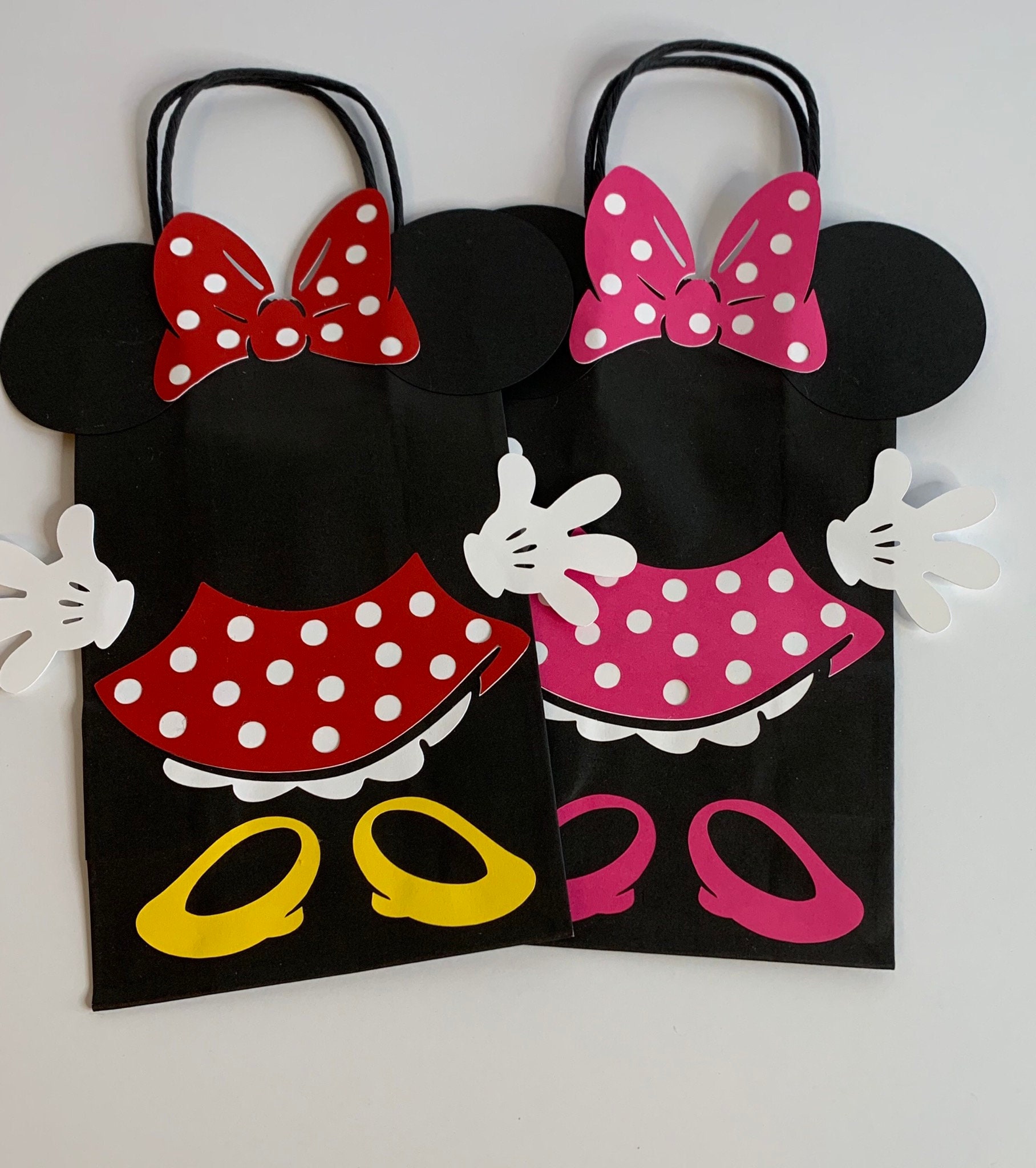 Minnie Mouse Birthday Party Favor Bags Etsy