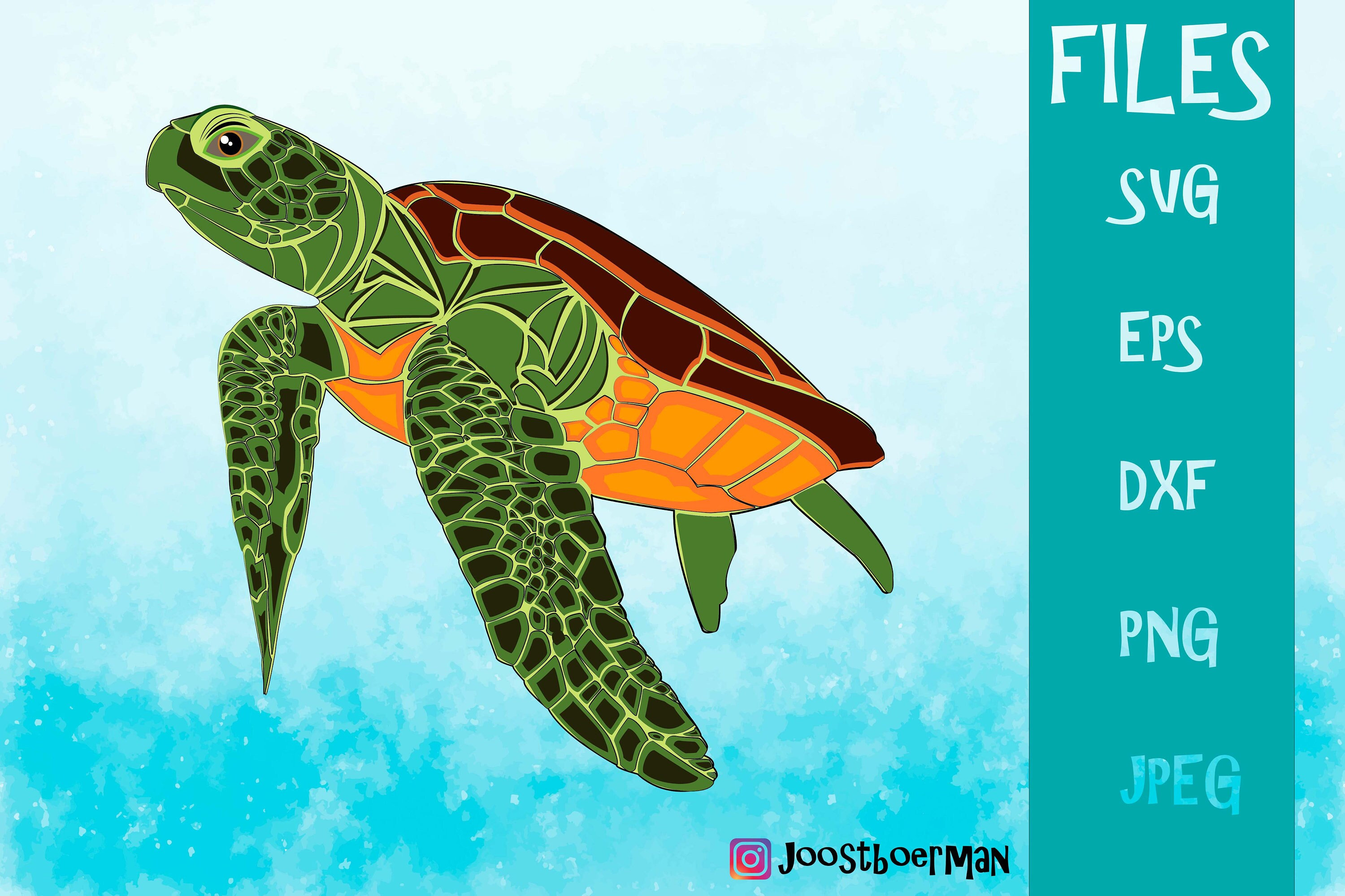 Turtle SVG Turtle PNG Turtle Clipart Animal SVG Turtle - Etsy