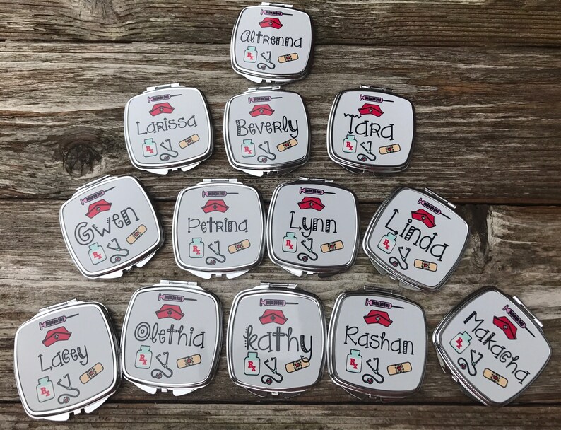 Personalized Nurse Mirrornursepersonalized Nursenurses Etsy