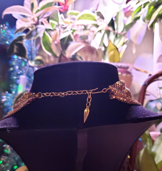 Vintage Whiting & Davis triangular-shaped scarf n… - image 4