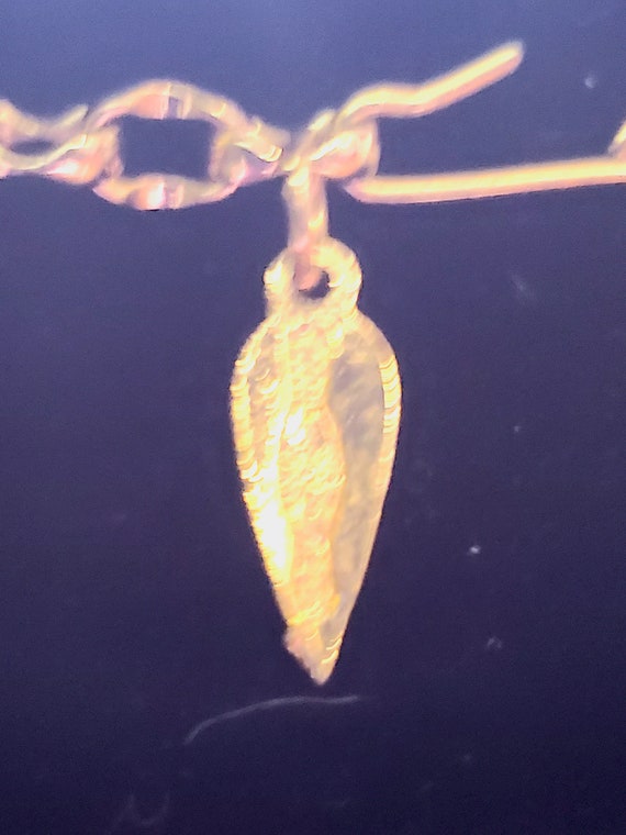 Vintage Whiting & Davis triangular-shaped scarf n… - image 5