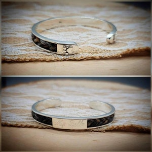 Sterling Silver Dog Paw Cuff Bracelet: Custom Handmade Jewelry