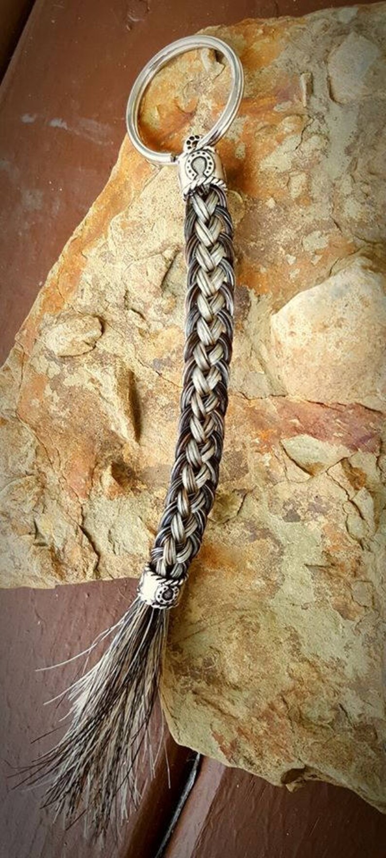 Custom Sterling Horse Hair Keepsake or Keychain Etsy