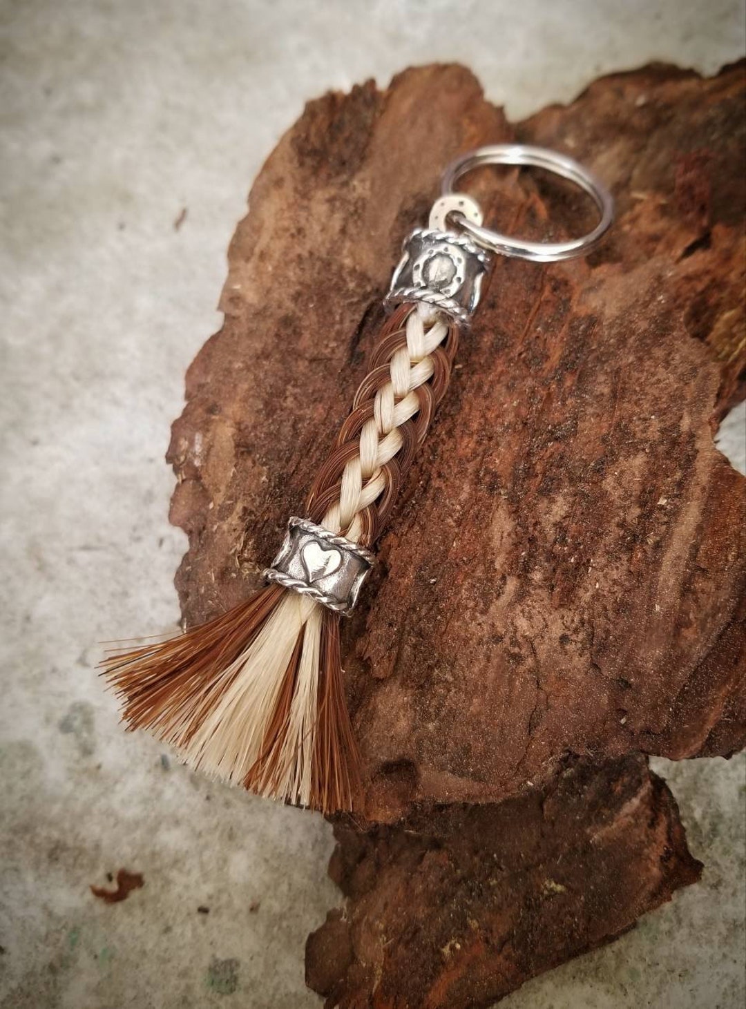 Horse Hair Keepsake Keychain charms Listed Separately Etsy
