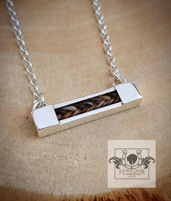Horse Rectangle Necklace Horse Rectangle Necklace
