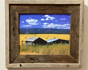 8 x 10 gestapeld Barnwood Frame
