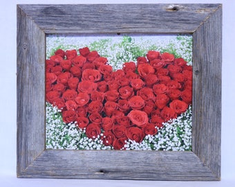 8x10 Barnwood Frame |