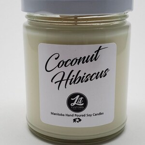 Hand poured soy candle