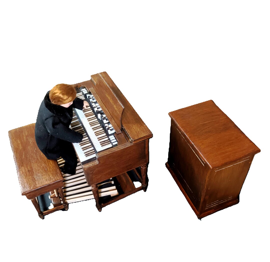 1/12 casa delle bambole in miniatura tastiera del computer sedia da