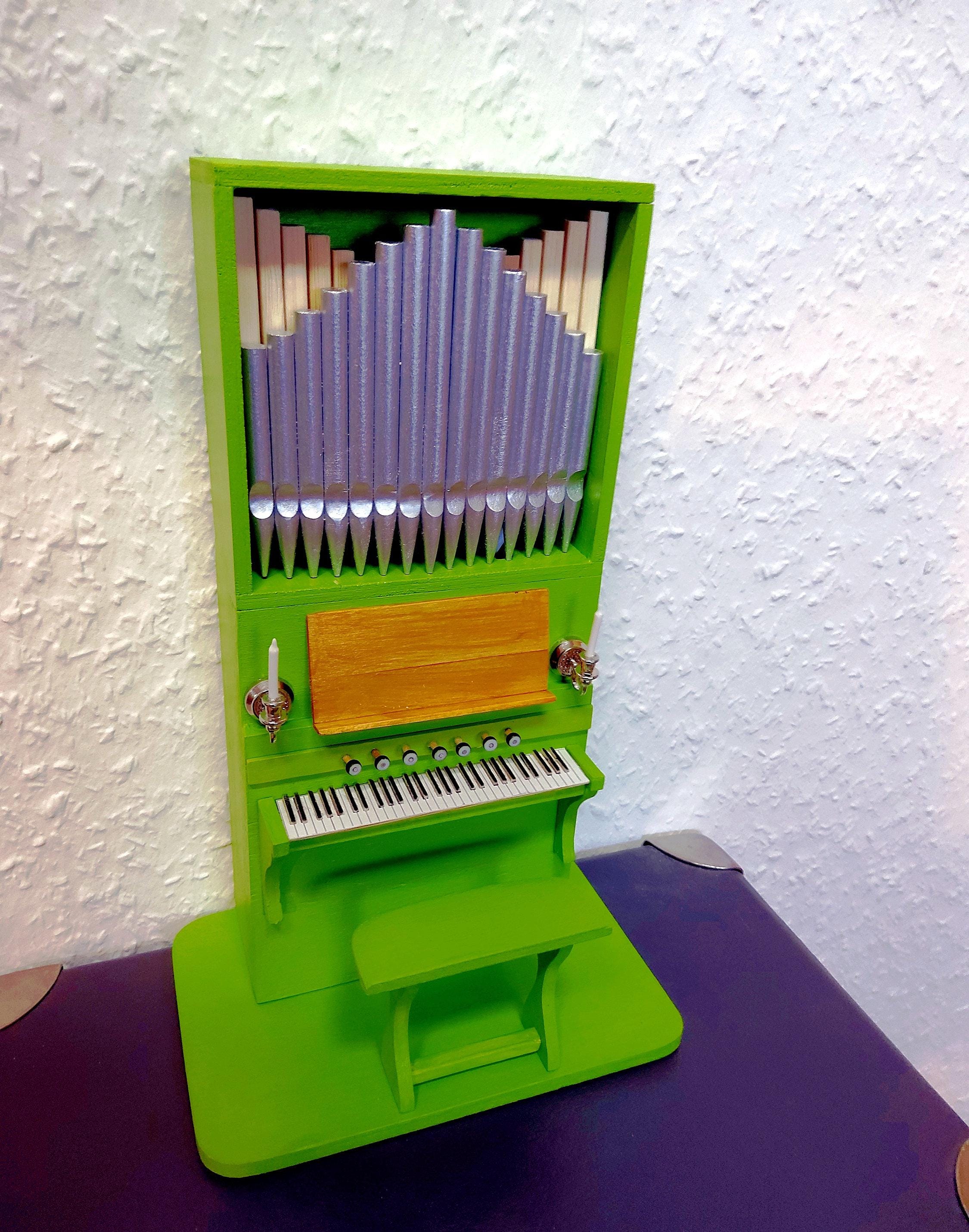Springing Organ Spring Organ Illuminated as a Miniature Organ Model Handcrafted - Etsy