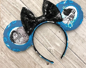 Moana Ears Maui Ears Inspired Mouse Ears Warrior Chief Voyager Hawaii Ears Theme Park Princess Headband Accessories Adult Child