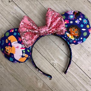 Encanto Mirabel Luisa Isabella Casita The Family Madrigal Inspired Mouse Ears Headband Adult Child Theme Park Accessories