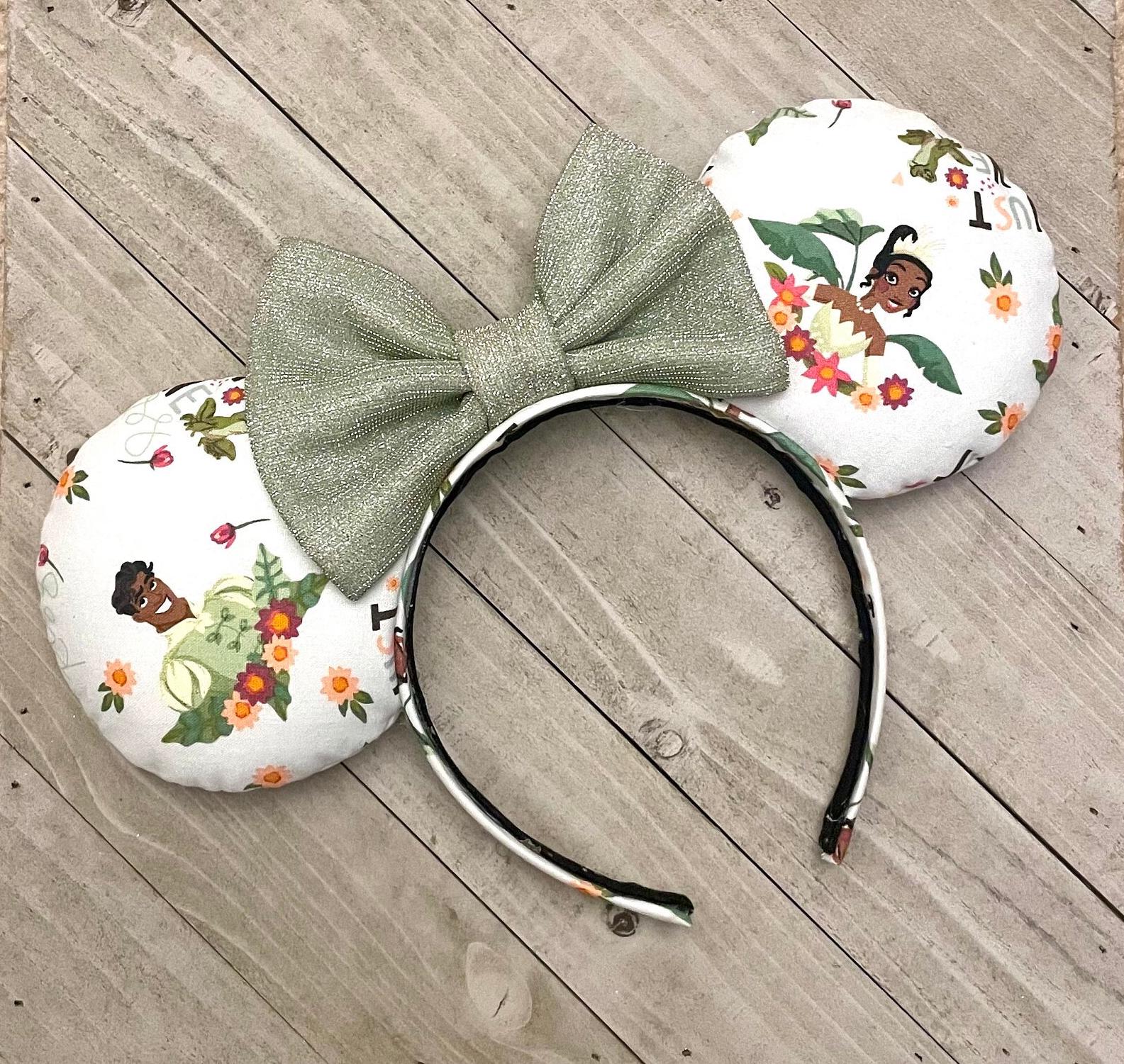 Tiana Princess and the Frog Inspired Tiana Ears Naveen Ears  display picture 1