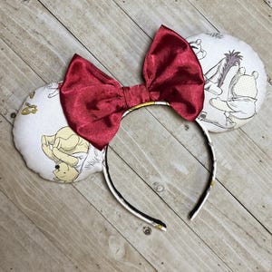 Pooh Eeyore Piglet Tigger Hundred Acre Woods Mouse Ears Headband Adult Child Theme Park Accessories